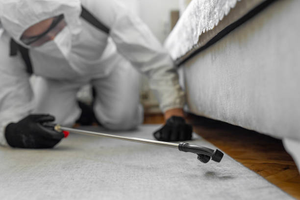 Professional Cockroach Control technician working in Prairie du Sac, WI
